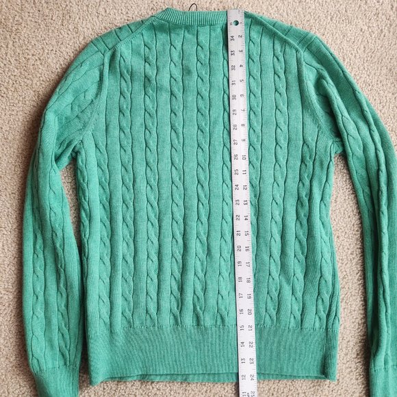 NWT Brooks Brothers Supima Cotton Cable Knit Sweater - Picture 4 of 5